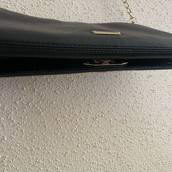 Rebecca Minkoff Black Leather Quilted Chain Strap Shoulder/Crossbody Bag - Picture 16 of 16